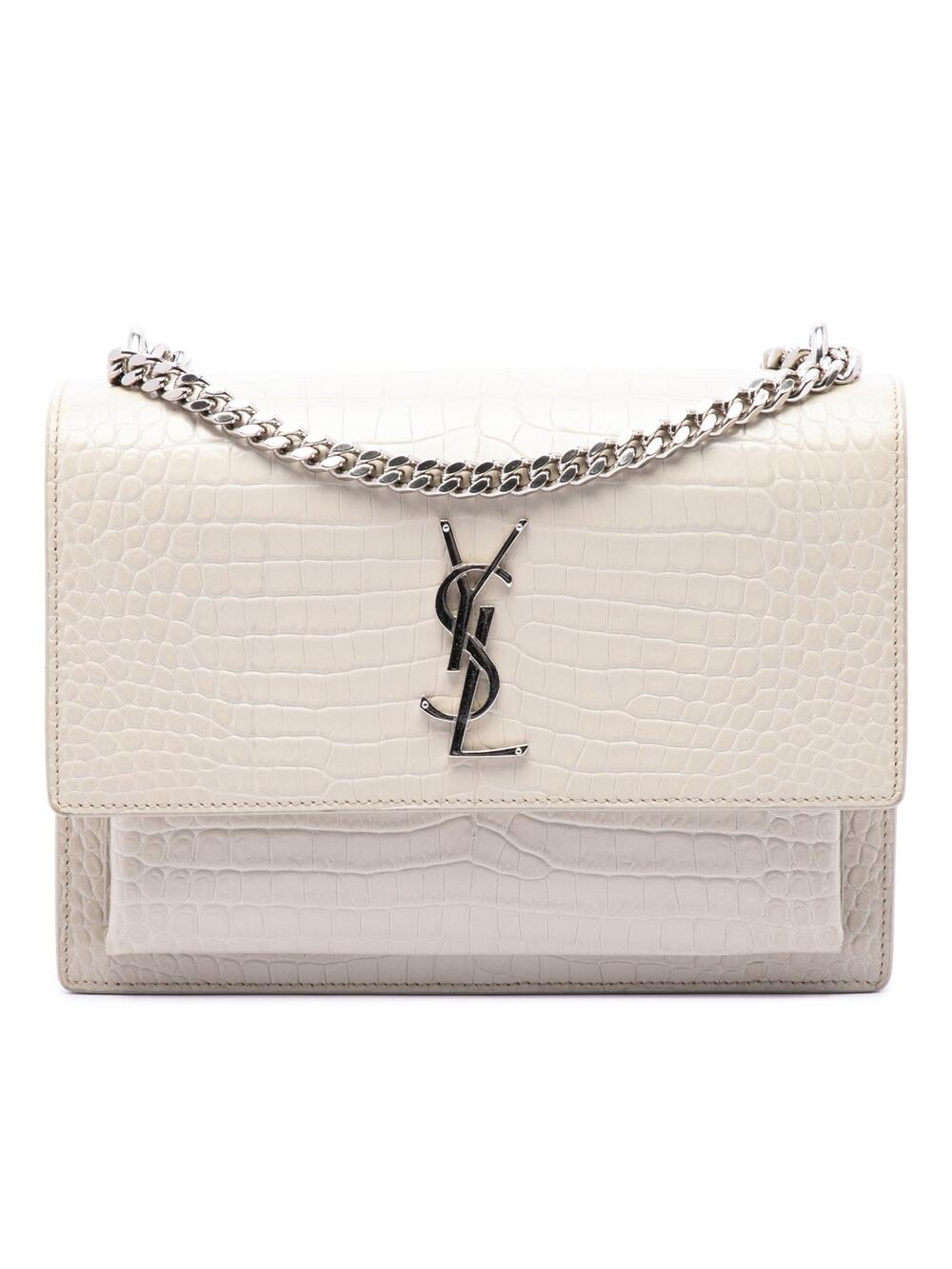 Saint Laurent Medium Croc Embossed #329239S13B